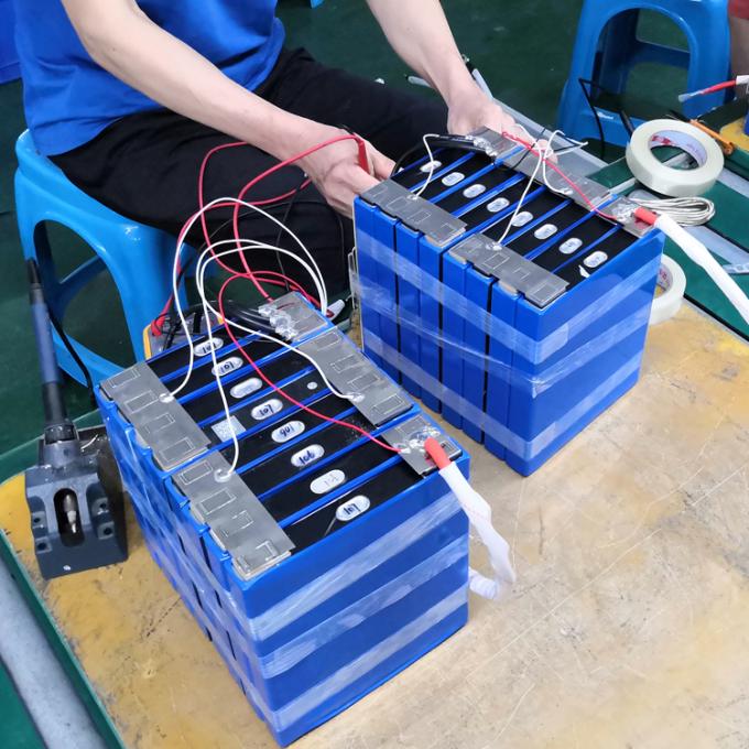 깊은 주기 알루미늄 LiFePO4 리튬 전지 LFP LiFePO4 100ah 프리즘 전지 3